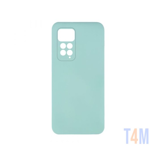 Silicone Case with Frame for Xiaomi Redmi Note 11 Pro Green